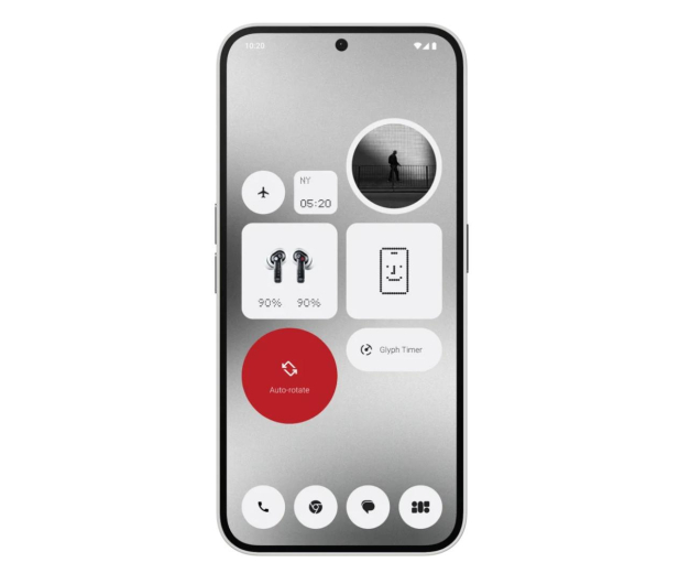 Nothing Phone (2a) 5G 8/128GB Milk 120Hz - 1220987 - zdjęcie 2